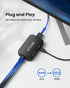 RCA to HDMI Converter, Viagkiki AV to HDMI Adapter for PS1, PS2, PS3, Xbox, VHS, Black-Ray DVD Players