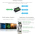 Waveshare USB to UART/I2C/SPI/JTAG Converter, Multiple Interfaces, 3.3V and 5V Compatible, Protection Circuits