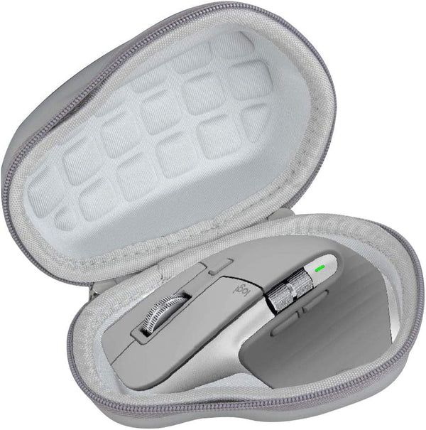 Hermitshell Hard Travel Case for Logitech MX Master 3 / MX Master 3S Wireless Mouse - Grey, No Shake