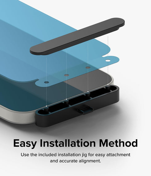 Ringke Glass Tempered Screen Protector for Nothing Phone 2a - Shatterproof, Easy Install, 2 Pack with Tool.
