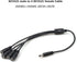 Kangnice 5.5x2.1mm 1 2 3 4 40cm Power Splitter Cable to Way Adapter for CCTV Router LED Light Length