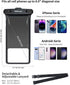 wellhouse Waterproof Phone Pouch, Waterproof Case for iPhone 15/14/13/12 Pro Max XS, IPX8 3D Cellphone Dry Bag,