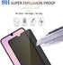 3 Pack Privacy Screen Protector for Samsung Galaxy A25 5G, Anti-Spy Tempered Glass, Ultra HD, Anti-Scratch,