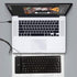 Foldable Silicone Keyboard, USB Wired 85 Keys Waterproof Soft Touch Silent Typing for PC Laptop Notebook (Black)