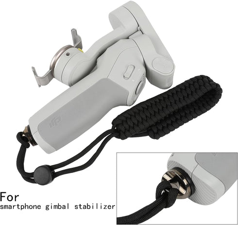 Camera Wrist Strap, Adjustable Nylon Hand Wrist Straps Lanyard with 1/4" Screw for Insta360 Selfie Stick, GoPro, Nikon