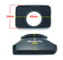 43mm 16:9 Screw Mount Rectangular Wide Angle Lens Hood + W/B Cap for Canon VIXIA HF R80, R82, R800, and More