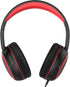 A10 On-Ear Headphones with Microphone, Lightweight Folding Stereo Bass Headphones with 1.5M No-Tangle Cord, Portable Wired Headphones for Smartphone Tablet Computer MP3 / 4 (Black)