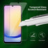 Heenjer 2 Pack A25 5G for Samsung Galaxy Screen Protector, Tempered-Glass, Micro-curved Edges, Case Friendly, Bubble