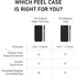 PEEL Original Super Thin Case for iPhone 13 Pro (Clear Hard) - Sleek Minimalist Design, Ultra Slim