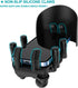 iMESTOU Anti-Vibration Motorcycle Phone Mount, Shock Damping Cellphone Holder with 720° Rotatable 1" Ball Base
