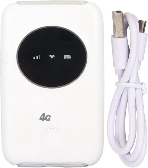 Yoidesu 4G 5G 300Mbps 10 3200MAh Mobile Router, LTE Hotspot Modem up to Devices, SIM Slot, Battery, Portable Device
