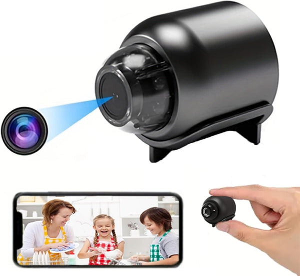 senri Wireless Camera Hidden Cameras, Mini Nanny Cam Smart Home, Small Indoor Outdoor