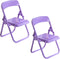 2Pcs Purple Mini Phone Stand, Universal Desk Holder for iPhones 13, 13 Pro, 13 Pro Max, 12 Pro Max