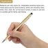 MECCANIXITY 6pcs Metal Stylus Pen 2 in 1 Universal Retractable Ballpoint Pen with Stylus Tips for All Capacitive Touch