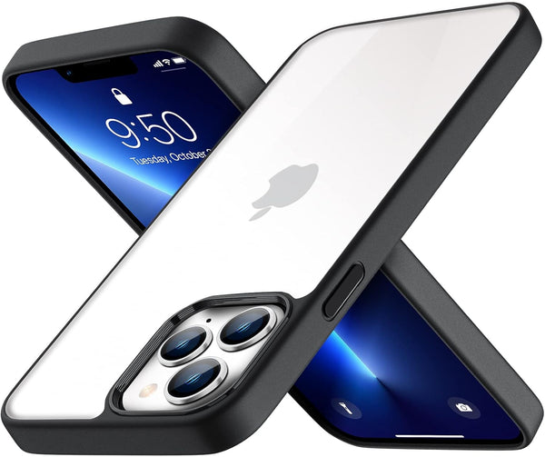 ORIbox Slim Case for iPhone 12 Pro Max, 6.7", Shockproof Anti-Fall Translucent Matte, Not Yellowing