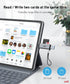 uni SD Card Reader, High-Speed USB C to Micro SD Card Adapter, Dual Slots for SD/Micro SD/SDHC/SDXC