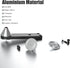 Preffair 4Pcs Audiophile Speaker Base Stand Isolation Feet, Aluminum Alloy Vibration Isolators for Speaker and Amplifier