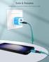 USB Type C Auto Cable for Car, 3ft/2Pack USB A to USB C Fast Charge Cable for iPhone 15, Android Phone Charger