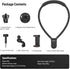 NEEWER Magnetic Neck Mount Holder with Phone Clip, Quick Release POV Action Camera Necklace Mount for GoPro Hero 12 11