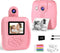 PROGRACE Kids Instant Print Camera, 1080P HD Photos & Videos, Perfect Birthday Gift for Boys & Girls Age 3-12 with 32GB