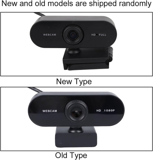 Topyond 1080P Webcam for PC and Laptop, Streaming Webcam with Microphone, External USB Camera for Online Calling, Video