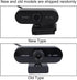 Topyond 1080P Webcam for PC and Laptop, Streaming Webcam with Microphone, External USB Camera for Online Calling, Video