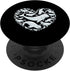 PopSockets Swappable PopGrip Beluga Whales Heart Symbol for Kids Boy Girl Men Women Gifts
