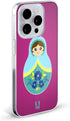 Head Case Designs 12 Pink Nesting Dolls Hard Back Case Compatible with Apple iPhone Pro Max