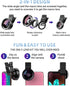 KWTOUL 2 1 0.45 15x Phone Camera Lens in Phone Lens Kit, Super Wide Angle Lens Macro Lens, Wide Compatibility