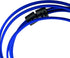 Walkie Talkie Earpiece Acoustic Tube Headset with Mic for CP100, CP185, CP200d, Blue