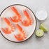 8PCS Fake Shrimp Artificial Shrimp Figures Simulated Cooked Shrimps Realistic Shrimps Model Food for Kitchen Home