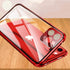 HENGHUI Lockable Anti Peeping Case for iPhone 13 Pro Max, Magnetic Glass Case with Privacy Screen Protector (Black)