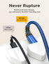 AINOPE USB C Extension Cable 10FT, 3M, 100W/5A Fast Charging, USB 3.2 (10Gbps), Nylon Braided, Compatible with Dell