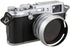 JJC LH-JX100 Silver Filter Lens Adapter & Hood for Fuji Finepix X100V, X100F, X70, X100S, X100T Cameras