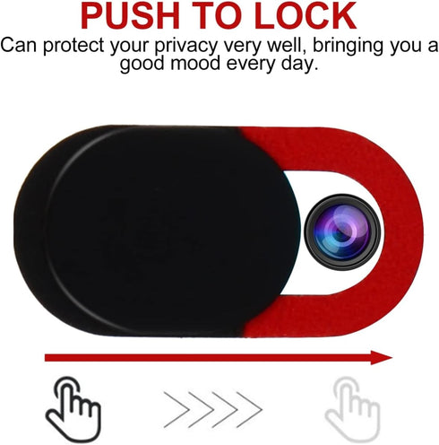 5-Pack 0.70X0.39In Mobestech Webcam Cover Slide for Laptop Phone Tablet Camera Privacy Protector Compact Lightweight