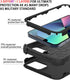 Diverbox Heavy Duty iPhone 13 Case - Shockproof, Dropproof, Dust-Proof Protection Cover (Black)