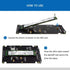 M.2 Adapter to 2.5 SATA Enclosure, B & M Key SATA Based NGFF SSD Converter, Supports 2230 2242 2260 2280 Hard Drive
