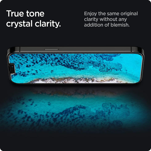 Spigen Tempered Glass Screen Protector for iPhone 14 Plus/iPhone 13 Pro Max - 2 Pack
