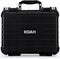 Koah Weatherproof Hard Case with Customizable Foam (13 x 11 x 6 Inch), Water and Shock Proof for Cameras, Drones