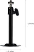 5.5inch Security Camera Wall Mount for Arlo Camera - CCTV Bullet Video Camera Ceiling Mount (4 Packs, Black)