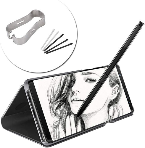 ASHATA Touch Stylus Tool, Replacement Tips Nibs for Galaxy Note8/9, Tab S3/4 - Black