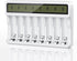 TWINSDUCK 8-Slot AA AAA Battery Charger, Smart LCD Display & Fast Charging for