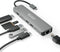 Plugable 7-in-1 USB C Hub Multiport Adapter, Ethernet Compatibility with Mac, Windows, iPhone 15, 100W Charging