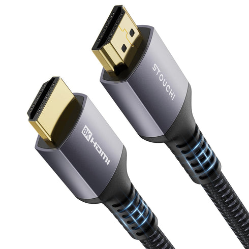 Stouchi 8K HDMI Cable for Soundbar 5FT, Ultra High Speed 48Gbps HDMI