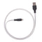 Ventev ChargeSync Flat Tangle-Resistant USB A to Apple Lightning Cable 3.3ft | Compatible with iPhone 14/13/13 Pro/13