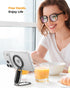 SUPERONE 4-in-1 16/15/14/13/12 for MagSafe Phone Grip for MagSafe Kickstand Compatible with Mag Safe Finger Loop, Phone