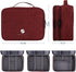 11 inch) ORIENT FAMULAY Travel Electronics Organizer, Waterproof Cable Organizer Bag for Electronic Accessories Double