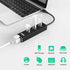 USB to Ethernet Adapter - atolla 3 Ports USB 3.0 Hub with 10/100/1000 Mbps LAN RJ45 Network Adapter