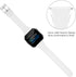 Tobfit Pack of 3 Slim Bands - Compatible with Fitbit Versa 2/Fitbit Versa/Fitbit Versa Lite/SE, Silicone Replacement