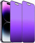 2 PCS Anti-Blue Privacy Matte Tempered Glass for iPhone 14 Pro Max, Anti-Glare Anti-Spy Screen Protector Film